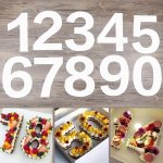9PCS Number Cake Mold Set 0-8 - Versatile Pet Baking Templates For Desserts Cookies & Pastries - Perfect For Birthdays Halloween