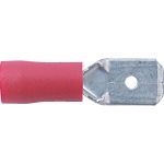 6.30MM Male Tab Red Pack Of 100