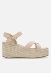 Madison Libby Espadrille Wedge - Neutral