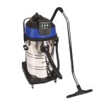 80L 3 Motor Wet & Dry Steel Vacuum Cleaner