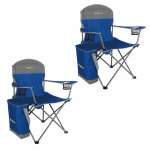 OZtrail Side Chiller Chair - Blue Combo -