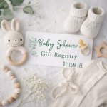 Baby Shower Gift Registry Design Fee