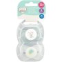 Made 4 Baby 2 Pack Day/night Symmetrical Pacifier Pink 3+M