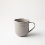 Jenna Clifford - Embossed Lines Coffee Mug - Light Grey Set Of 4