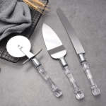 3 PC Crystal Baking Utensil Set