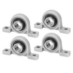 2PCS Kp Zinc Alloy Vertical Bearing Seat Miniature Bearing With Seat Vertical Seat Small Bearing