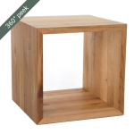 Oslo Cube Side Table - Sa Pine Natural