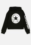 Converse Teen Ctp Cropped Foil Hoodie - Black