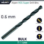 Alpen Hss Super Drill Bit 6.0MM Bulk