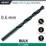 Alpen Hss Super Drill Bit 6.0MM Bulk