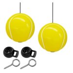 2 Sets Double Garage Parking Aids Aid-parking Ball Guide System Kit With Cord Locks And Screw Hooks Retractable Parking Assist B
