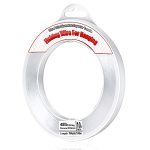 Clear Fishing Wire Acejoz 656FT Fishing Line Clear Invisible Hanging Wire Strong Nylon String Supports 40 Pounds For Balloon Gar