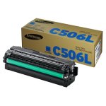 Samsung 506L Original High Yield Toner Cartridge Black Cyan Magenta Yellow