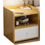 Bedside Bedroom Home Bedside Small Cabinet Locker - Nordic Maple