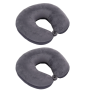 Micro-beads Travel Neck Pillow - 2 Pack