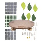 Diy Mosaic Kit Small Daisy Pot 33 Piece 723G