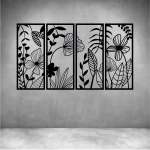 4 Set Flowers - Rust Coat L 800 X H 400MM