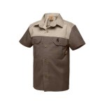 Kalahari S S Kids Shirt - 11 To 12 Olive putty
