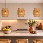 Zimbali Natural Woven Pendant Light