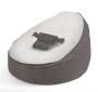 Tutti Bambini Baby Beanbag - Charcoal/rose