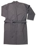 Club Classique Percale Collar Bathrobes - Various Colours & Sizes - XL Grey