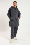 Skylar Hooded Fleece Lined Oversized Pants Or Sweater