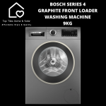 Bosch Series 4 - Graphite Front Loader Washing Machine - 9KG