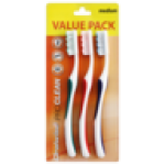 Oralcare Medium Pro Clean Toothbrush 3 Pack