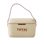 Totai Style 12 Litre Retro Cooler Box - Cream