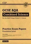 New Grade 9-1 Gcse Combined Science Aqa Practice Papers: Foundation Pack 1 Paperback