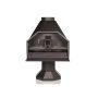 1200 Super Deluxe Freestanding Braai Includes 2M Flue And Cowl
