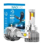 Naoevo MAX5 Series 75W 9000LM LED Car Headlights Bulbs - Set Of 2