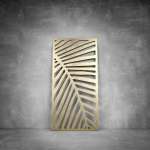Laser Cut Screen - Design 055 - 1040 X 535 X 20 Stone Grey Indoor
