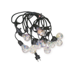 220V Warm White Waterproof Outdoor LED String Bulb Light
