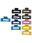 Women's Matte Hair Claw Clip 10 Piece