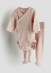 2 Piece Cotton Set - Orange