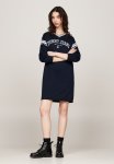 Tommy Hilfiger Tjw Varsity Sweater MINI Dress - Dark Night Navy