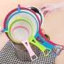 4PCS Multifunctional Mesh Strainer With Handle - Perfect For Tea Juice Flour Soy Milk And More - Kitchen Gadgets And Tools