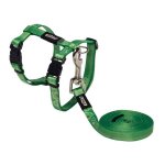 Rogz Catz Kiddycat 8mm Extra Small Cat H-harness And Lead Combination - Lime Paws