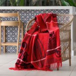 Basotho Red black - 140 X 180 Cm