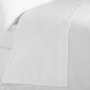 300 Thread Count Egyptian Cotton Percale Flat Sheet White - Super King 300X270CM