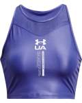 Women's Ua Iso-chill Crop Tank - STARLIGHT-561 Sm