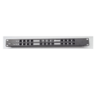 Acconet. Rackmount 12 Port Passive Poe Injector Shielded 1U Black 2.1MM Jack