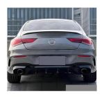 Compatible For Benz Cla Class C118 W118 X118 CLA180 200 220 250 CLA35 CLA45 Amg 2019-2024 Car Rear Trunk Spoiler Wing Abs Tuning