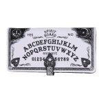 Nemesis Now White Spirit Board Embossed Purse Gothic Ouija Design Intricate Baroque Detailing Occult Stylish Accessory 18.5CM