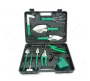 10 Pieces Green Garden Tool Set In Carry Case With Handle Outdoor Gift Novelty