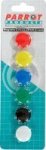 Parrot Pack of 6 Assorted Circle Magnets