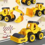 4 PC Detachable Engineering Toys