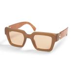 Orange Marble Temple Sunglasses