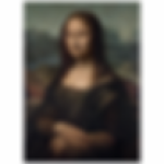 FSC0006 Printed Wall Hanging Prints Mona Lisa